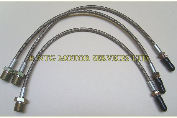 K035CS Brake Hose (Set 3) Stainless