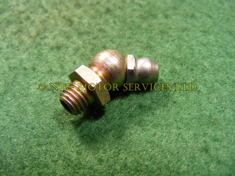 S118 Grease Nipple 1/4" BSF 45 Deg